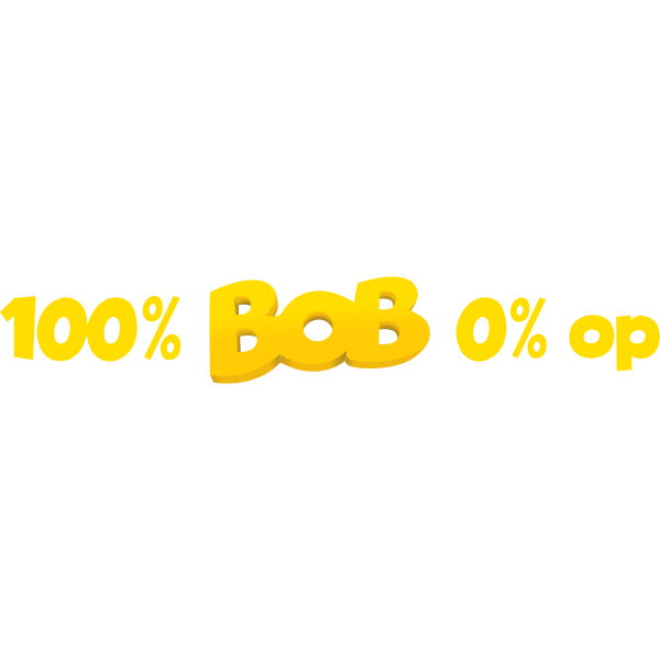 100% Bob is 0% op