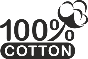 100% Cotton Logo