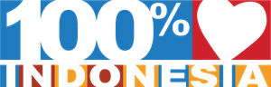 100% Indonesia Logo ,Logo , icon , SVG 100% Indonesia Logo