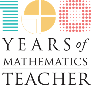 100 Years of Mathematics Teacher Logo