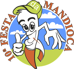10ª Festa da Mandioca Logo ,Logo , icon , SVG 10ª Festa da Mandioca Logo