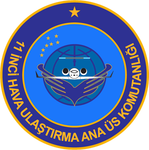 11inci hava ulaştırma ana üs komutanlığı Logo ,Logo , icon , SVG 11inci hava ulaştırma ana üs komutanlığı Logo