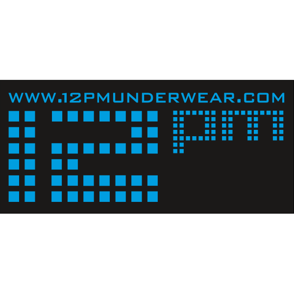 12 PM Underwear Logo ,Logo , icon , SVG 12 PM Underwear Logo