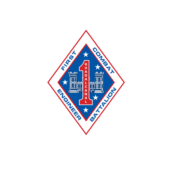 1st Combat Engineer Battalion USMC Logo