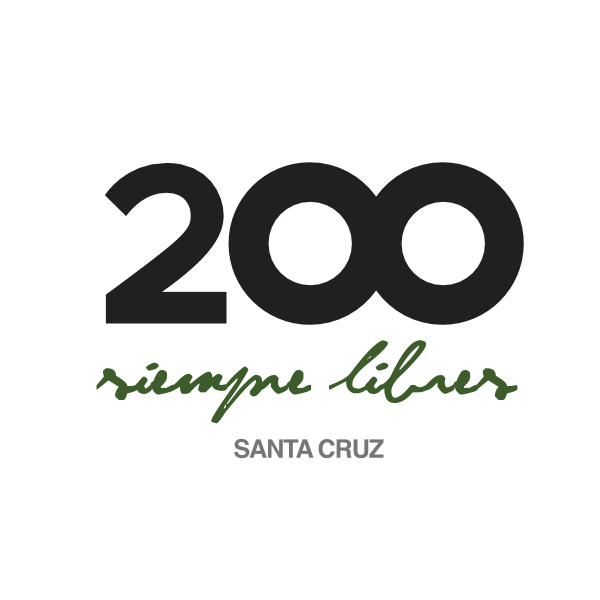 200 Años Bicentenario Santa Cruz Logo