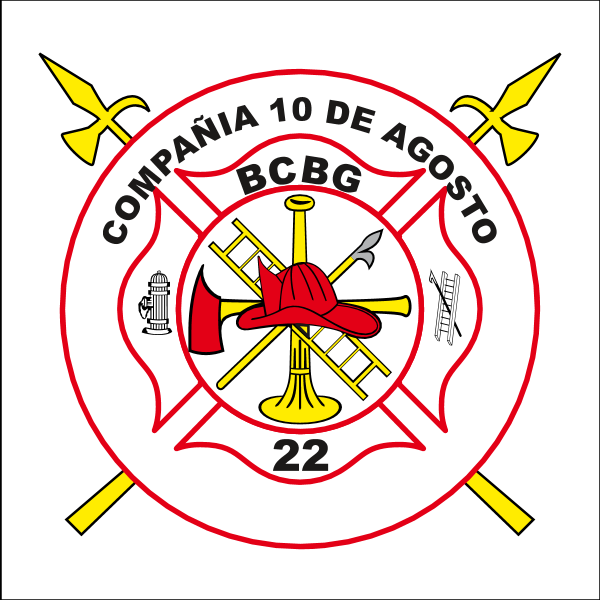 22 cia DIEZ DE AGOSTO Logo