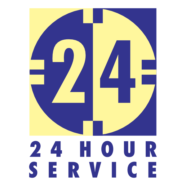 24 Hour Service ,Logo , icon , SVG 24 Hour Service