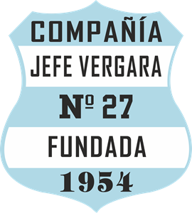 27 CIA Jefe Vergara Vintage Logo