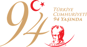 29 Ekim Cumhuriyet Bayramı 94. Yılı ve Atatürk Logo
