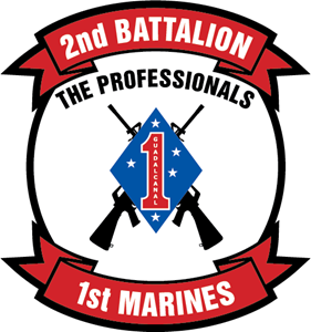 2nd Battalion 1st Marine Regiment USMC Logo