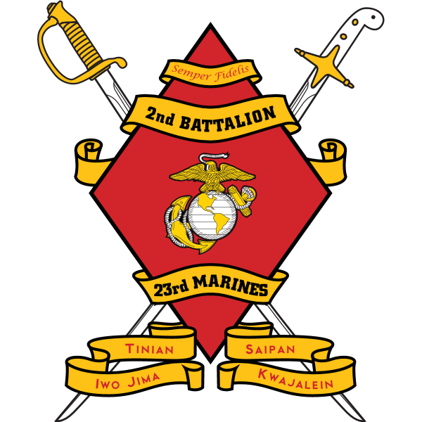 2nd Battalion 23rd Marine Regiment USMCR Logo ,Logo , icon , SVG 2nd Battalion 23rd Marine Regiment USMCR Logo