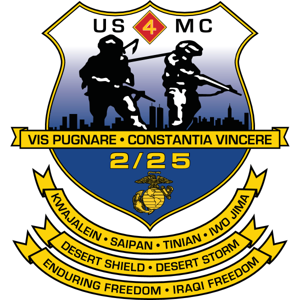 2nd Battalion 25th Marine Regiment USMCR Logo ,Logo , icon , SVG 2nd Battalion 25th Marine Regiment USMCR Logo