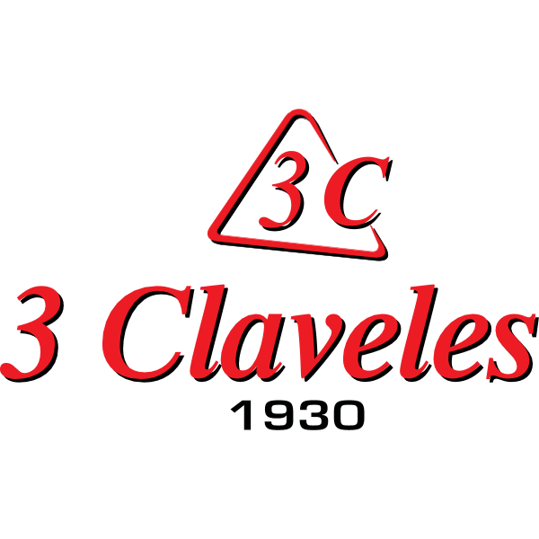 3 claveles Logo