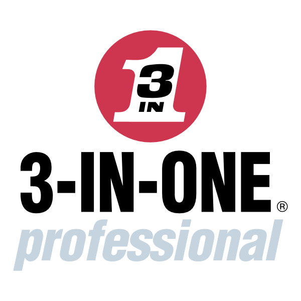 3 In One Professional ,Logo , icon , SVG 3 In One Professional