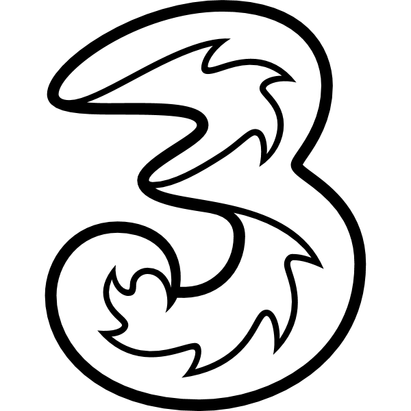 3 ,Logo , icon , SVG 3