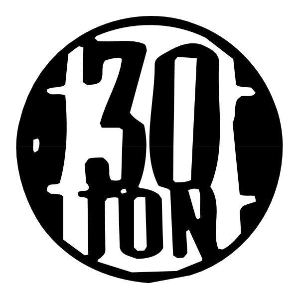 30 ton ,Logo , icon , SVG 30 ton