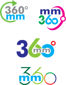 360° Logo ,Logo , icon , SVG 360° Logo
