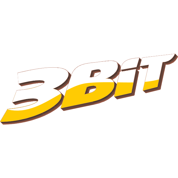 3Bit Logo ,Logo , icon , SVG 3Bit Logo