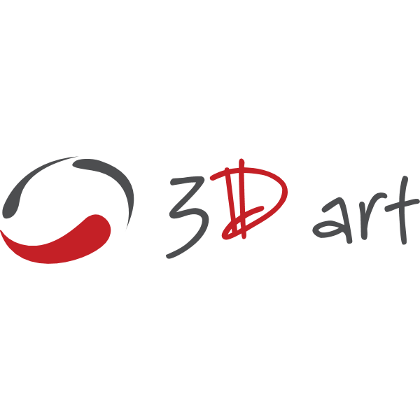 3D Art Logo ,Logo , icon , SVG 3D Art Logo