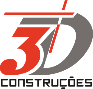 3D Construções Logo ,Logo , icon , SVG 3D Construções Logo