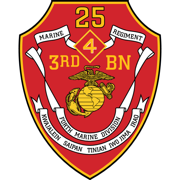 3rd Battalion 25th Marine Regiment USMCR Logo