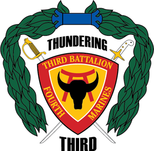 3rd Battalion 4th Marine Regiment USMC Logo