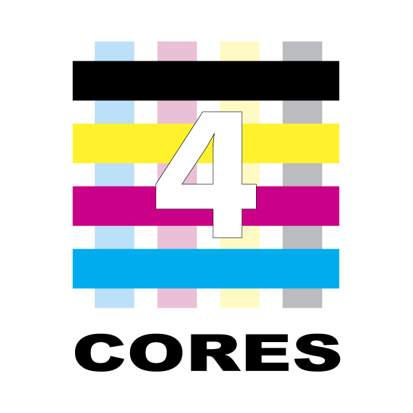 4 Cores ,Logo , icon , SVG 4 Cores