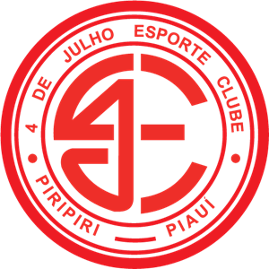 4 de Julho Esporte Clube de Piripiri-PI Logo ,Logo , icon , SVG 4 de Julho Esporte Clube de Piripiri-PI Logo