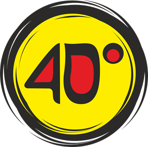 40є graus Logo ,Logo , icon , SVG 40є graus Logo