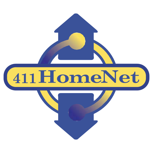 411HomeNet ,Logo , icon , SVG 411HomeNet
