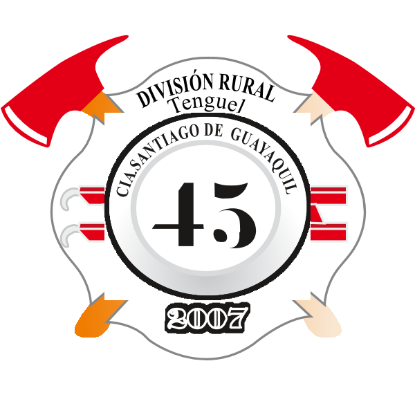 45 Cia Santiago de Guayaquil,Tenguel Logo