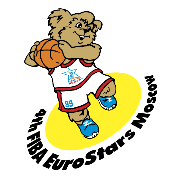 4th FIBA Eurostars Moscow 1999 ,Logo , icon , SVG 4th FIBA Eurostars Moscow 1999