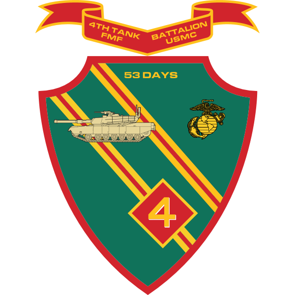 4th Tank Battalion USMCR Logo
