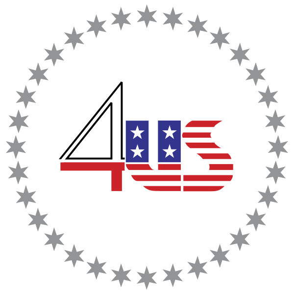 4US ,Logo , icon , SVG 4US