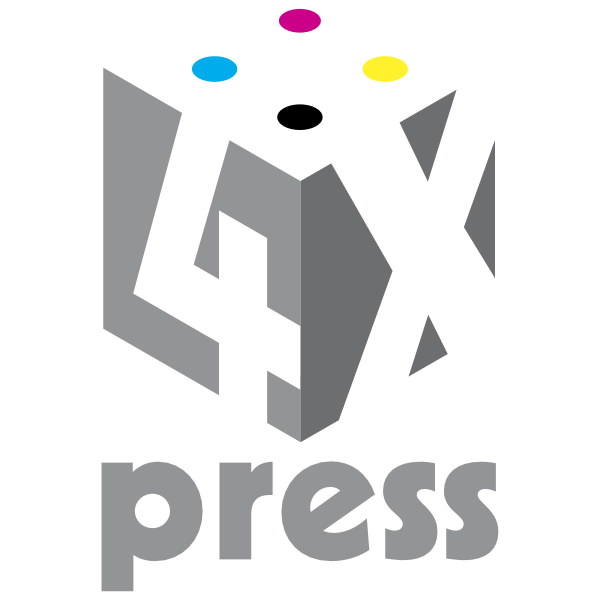4x press ,Logo , icon , SVG 4x press