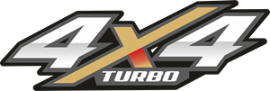 4X4 TURBO Logo ,Logo , icon , SVG 4X4 TURBO Logo