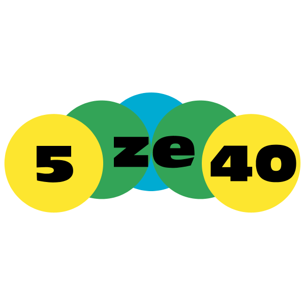 5 ze 40 ,Logo , icon , SVG 5 ze 40