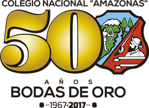 50 Años Colegio Nacional Amazonas Logo ,Logo , icon , SVG 50 Años Colegio Nacional Amazonas Logo