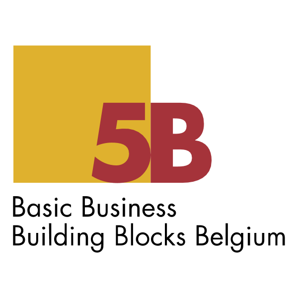 5B ,Logo , icon , SVG 5B