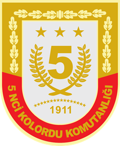 5’NCİ KOLORDU KOMUTANLIĞI Logo ,Logo , icon , SVG 5’NCİ KOLORDU KOMUTANLIĞI Logo