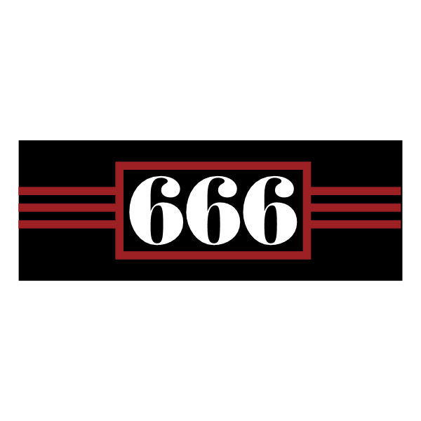 666 ,Logo , icon , SVG 666
