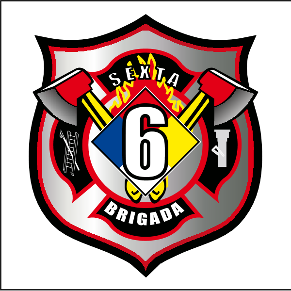 6ta  Sexta Brigada Logo