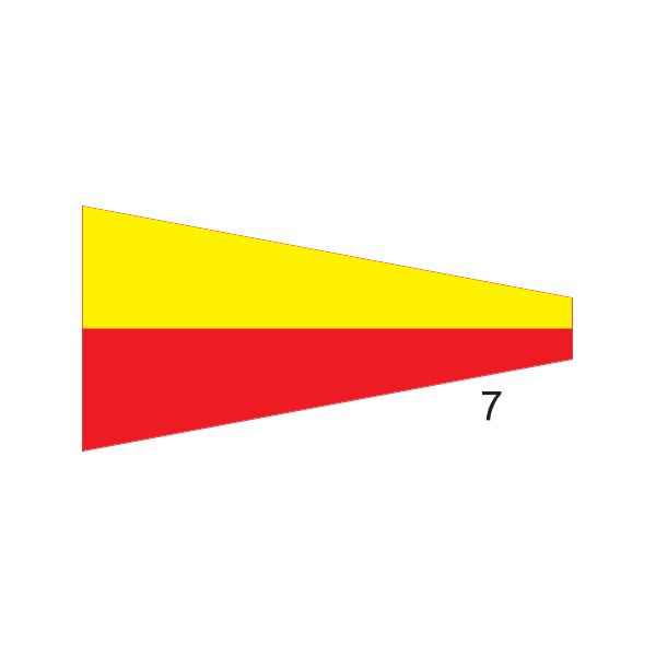 7 Flag Logo ,Logo , icon , SVG 7 Flag Logo