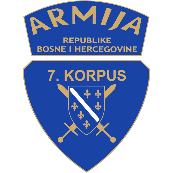 7. Korpus Armije BiH Logo ,Logo , icon , SVG 7. Korpus Armije BiH Logo