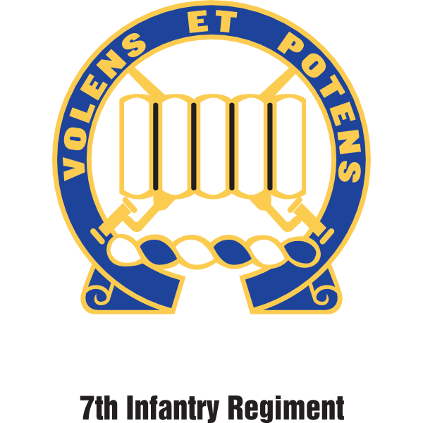 7th Infantry Regiment Logo ,Logo , icon , SVG 7th Infantry Regiment Logo