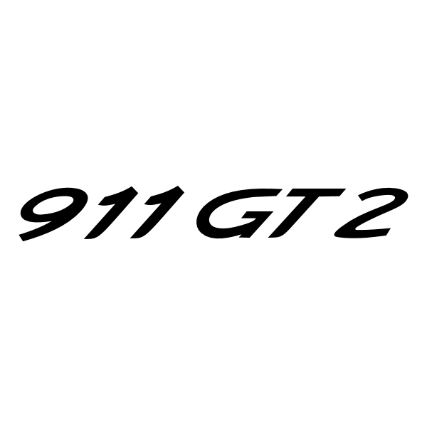 911 GT2 ,Logo , icon , SVG 911 GT2