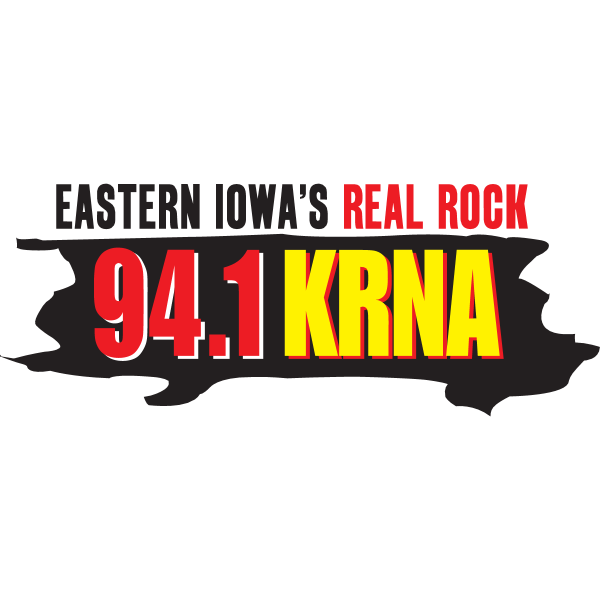 94.1 KRNA Eastern Iowa’s Real Rock Logo ,Logo , icon , SVG 94.1 KRNA Eastern Iowa’s Real Rock Logo