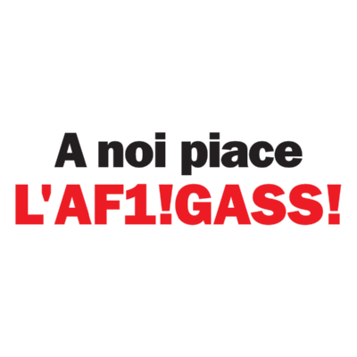 A noi piace L’AF1!GASS! Logo ,Logo , icon , SVG A noi piace L’AF1!GASS! Logo