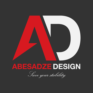 Abesadze Design Reversed Logo