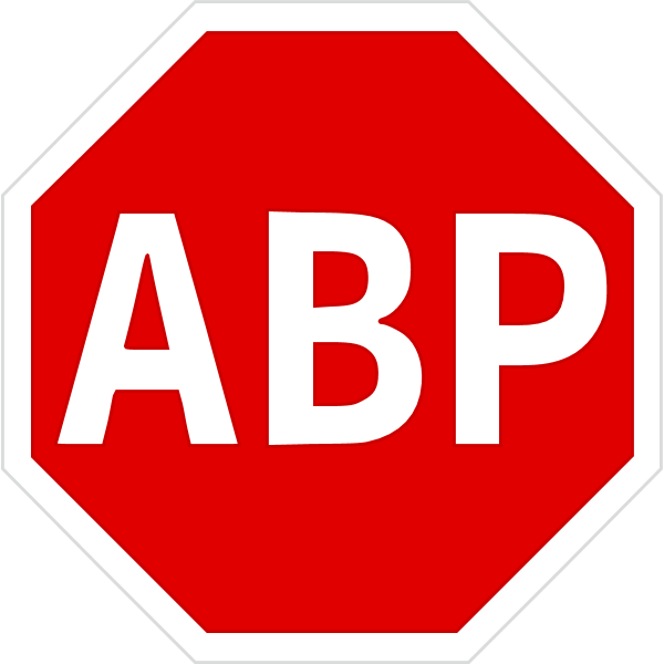 AdBlock ,Logo , icon , SVG AdBlock